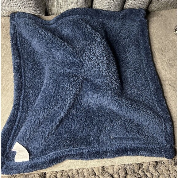 Chick Pea Raccoon Blue Gray Plush Sherpa Fleece Lovey Security Blanket Baby Toy - Picture 7 of 8